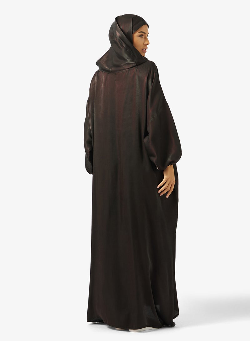 هيا كلوزيت إسدال صلاة محبوك بغطاء للرأس - Image 2